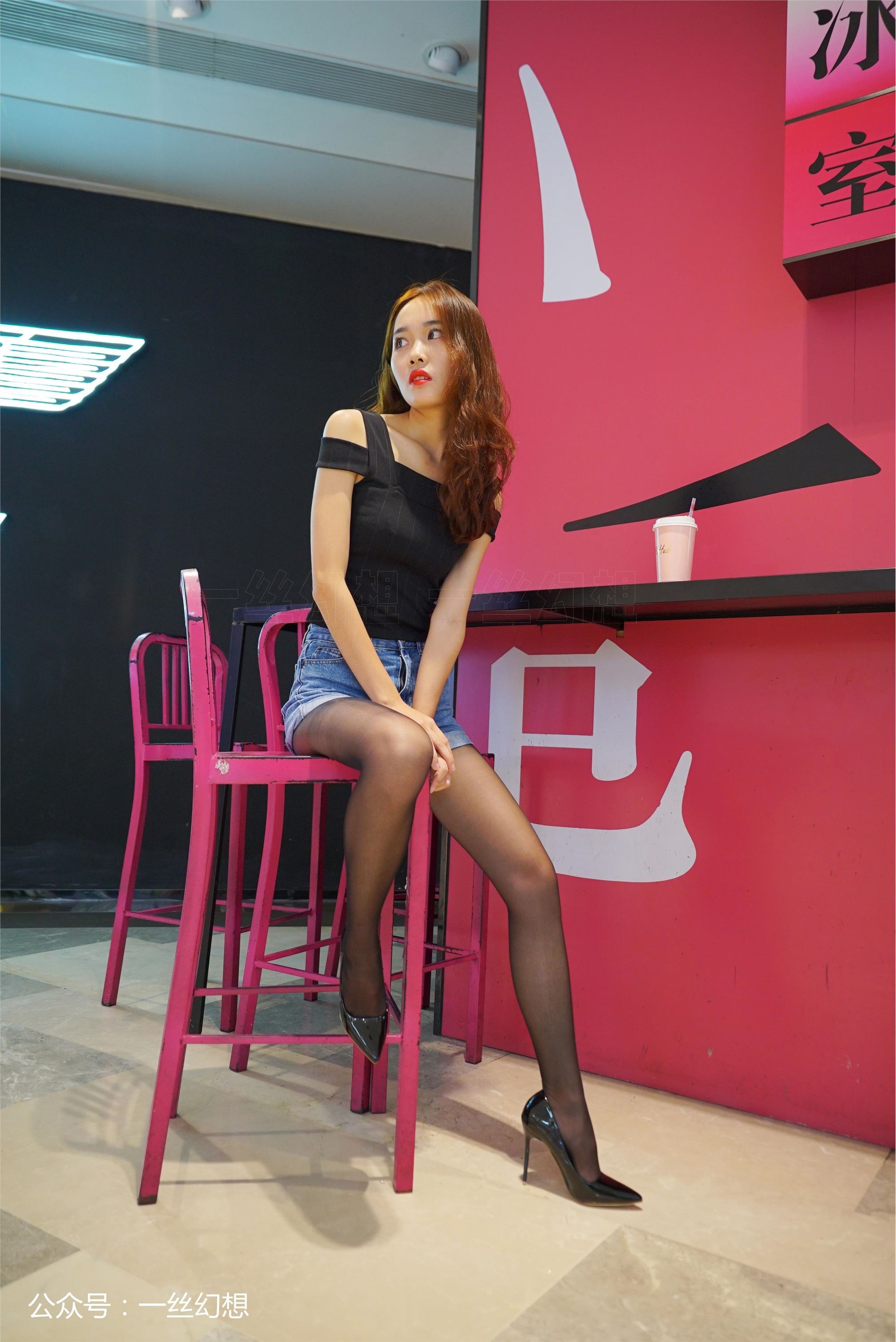 高丝女子图鉴 袜小喵×一丝幻想 NZ023 莹